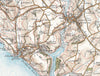 Map Wallpaper - Custom Vintage Ordnance Survey Map 1906-1913