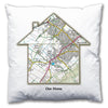 Personalised House Map Cushion - Love Maps On... - 1