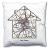 Personalised House Map Cushion - Love Maps On... - 4