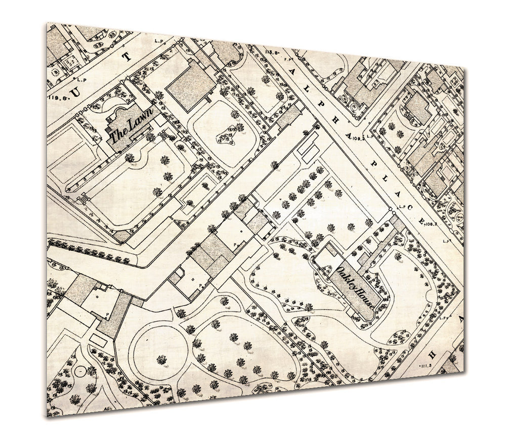 Map Poster - Vintage Ordnance Survey London Town Plans - Love Maps On...