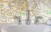Ceramic Map Tiles - Personalised Ordnance Survey Street Map - Love Maps On... - 2