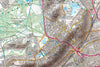 Map Canvas - London Ordnance Survey Explorer Map with Hillshading Canvas Print- Love Maps On...