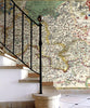 Map Wallpaper - Vintage County Map - Oxfordshire, Berkshire and Buckinghamshire - Love Maps On... - 2