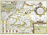 Map Canvas - Vintage County Map - Pembrokshire - Love Maps On... - 2