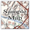 Ceramic Map Tiles - Personalised Ordnance Survey Street Map Classic - Love Maps On... - 7