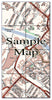 Ceramic Map Tiles - Personalised Ordnance Survey Street Map Classic - Love Maps On... - 9