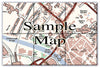 Ceramic Map Tiles - Personalised Ordnance Survey Street Map Classic - Love Maps On... - 13