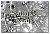 Ceramic Map Tiles - Personalised Vintage Ordnance Survey Victorian Street Map - Love Maps On... - 9