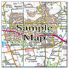 Ceramic Map Tiles - Personalised Ordnance Survey Landranger Map - Love Maps On... - 14