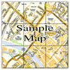 Ceramic Map Tiles - Personalised Ordnance Survey Street Map - Love Maps On... - 14