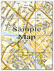 Ceramic Map Tiles - Personalised Ordnance Survey Street Map - Love Maps On... - 15