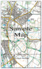 Ceramic Map Tiles - Personalised Ordnance Survey Explorer Map - Love Maps On... - 16