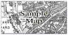 Ceramic Map Tiles - Personalised Vintage Ordnance Survey High Detail Victorian Street Map - Love Maps On... - 19
