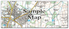 Ceramic Map Tiles - Personalised Ordnance Survey Explorer Map - Love Maps On... - 27