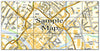 Ceramic Map Tiles - Personalised Ordnance Survey Street Map - Love Maps On... - 35