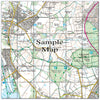 Ceramic Map Tiles - Personalised Ordnance Survey Explorer Map - Love Maps On... - 38