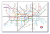 Ceramic Map Tiles - London Underground Map - Love Maps On... - 3