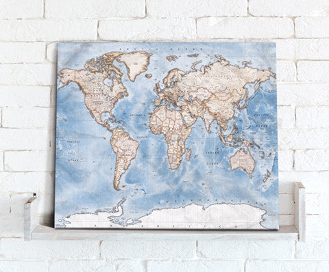 Map Canvas - Political World Map - Discovery - Love Maps On...