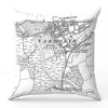Personalised Vintage Map Cushion - 1880-1910 Victorian Street Mapping