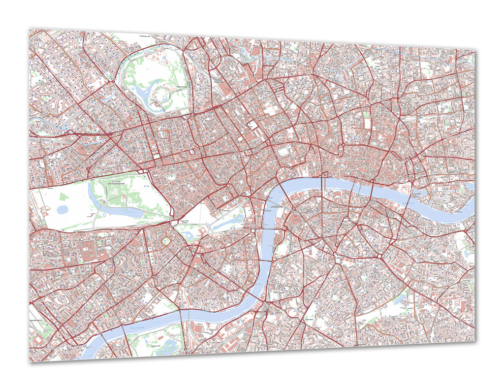 Map Poster - Custom Ordnance Survey Streetmap - Classic