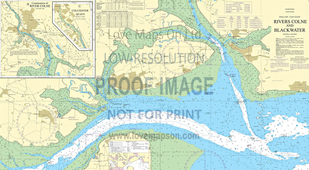 Admiralty Chart Wallpaper - Chart 3741 Cropped