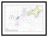 Framed Nautical Chart - Admiralty Chart 2565 - St Agnes Head to Dodman Point including the Isles of Scilly