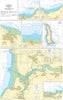Nautical Chart Wallpaper - 1160 Harbours in Somerset and North Devon
