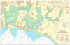 Nautical Chart Wallpaper - 3418 Langstone and Chichester Harbours