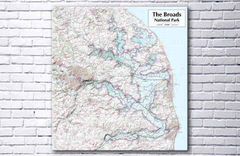 The Broads National Park - Canvas Print