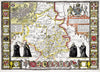 Map Wallpaper - Vintage County Map - Cambridgeshire - Love Maps On... - 3