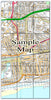 Ceramic Map Tiles - Personalised Ordnance Survey Street Map - High Detail