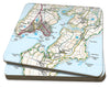 Map Coasters - Personalised Ordnance Survey Explorer Map - Love Maps On... - 1