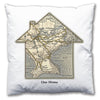 Personalised House Map Cushion - Love Maps On... - 5