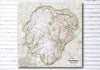 Dartmoor National Park Map Canvas Print - love maps on...