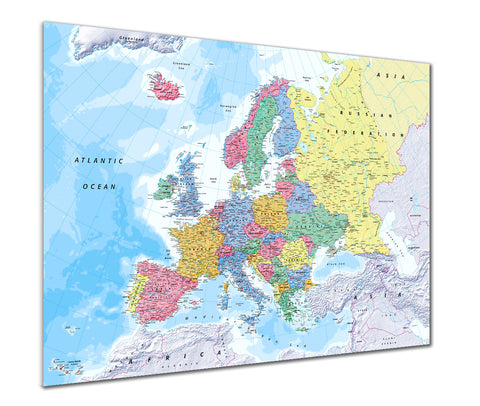 Map Poster - Map of Europe