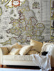 Map Wallpaper - Vintage County Map - England and Wales - Love Maps On... - 2