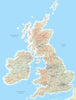 Map Wallpaper  - British Isles