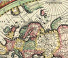 Map Wallpaper - Hondius World Map - Love Maps On... - 2