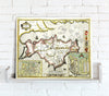 Map Canvas - Vintage County Map - Isle of Wight - Love Maps On...