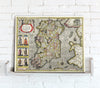 Map Canvas - Vintage County Map - Ireland - Love Maps On...
