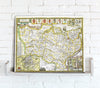 Map Canvas - Vintage County Map - Kent - Love Maps On... - 1