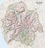 Lake District National Park - Map Poster