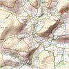 Map Canvas - Personalised Ordnance Survey Explorer Map with Hillshading (optional inscription)