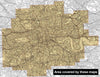 Map Poster - Vintage Ordnance Survey London Town Plans - Love Maps On... - 5