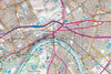 Map Poster - London Ordnance Survey Explorer Map with Hillshading Poster Print- Love Maps On...