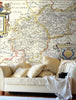 Map Wallpaper - Vintage County Map - Leicestershire - Love Maps On... - 1