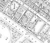 Map Canvas - Vintage Ordnance Survey  London Town Plans (optional inscription)