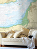 Nautical Chart Wallpaper - 1152 Bristol Channel - Nash Point to Sand Point
