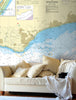 Nautical Chart Wallpaper - 536 Beachy Head to Dungeness
