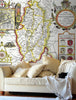 Map Wallpaper - Vintage County Map - Nottinghamshire - Love Maps On... - 1